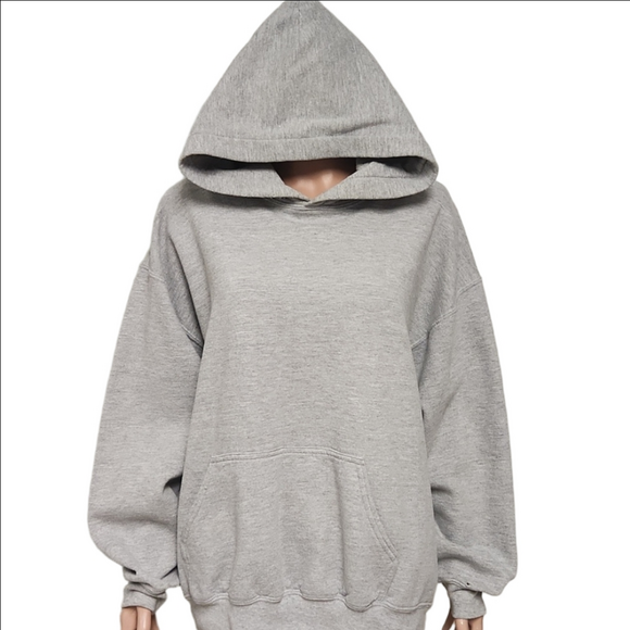 Gildan Sweaters - Gray Hoodie Sweater (Code-G037)